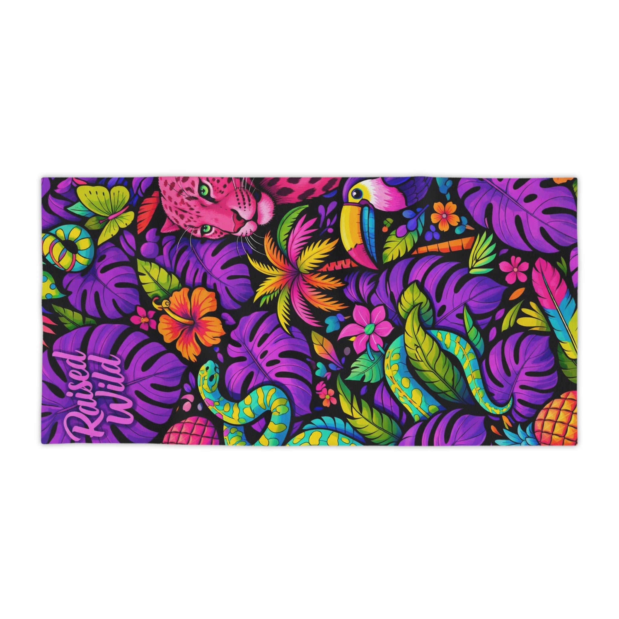 Paradise Jungle Beach Towel