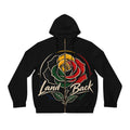 Land Back Statement Hoodie — Return to Stewardship Zip-Up