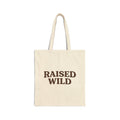 Stay Wild Mushroom Cotton Canvas Tote Bag — Multi-Use Market & Beach Bag