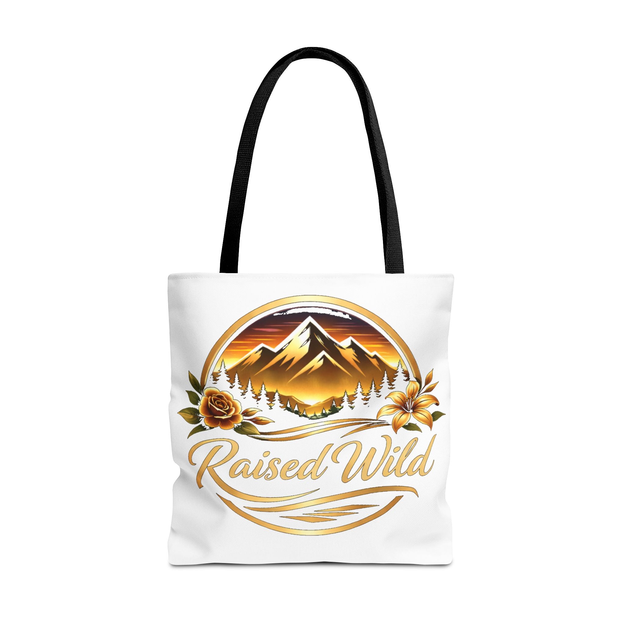 Bold Raised Wild Tote Bag — Beach & Grocery Carry-All