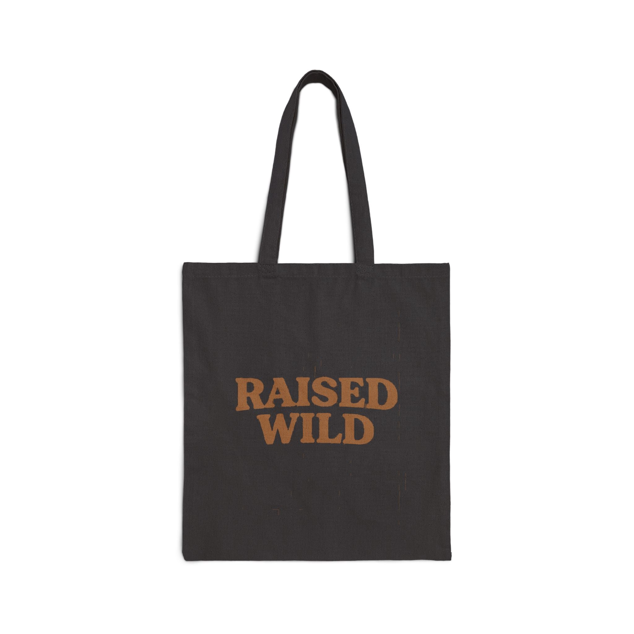 Stay Wild Mushroom Cotton Canvas Tote Bag — Multi-Use Market & Beach Bag