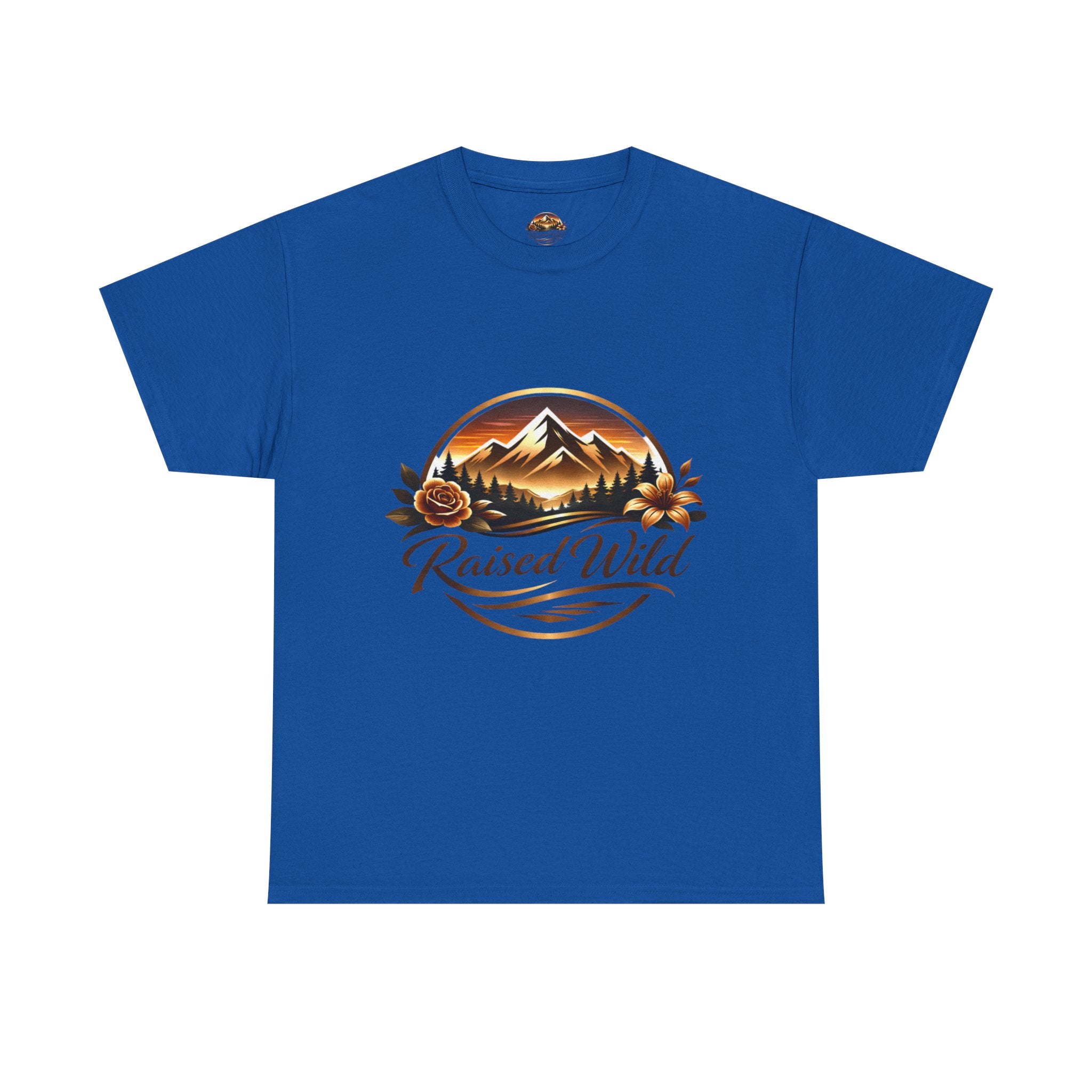 Raised Wild Core Tee — Graphic Men's T-Shirt with 'Raised Wild' Design