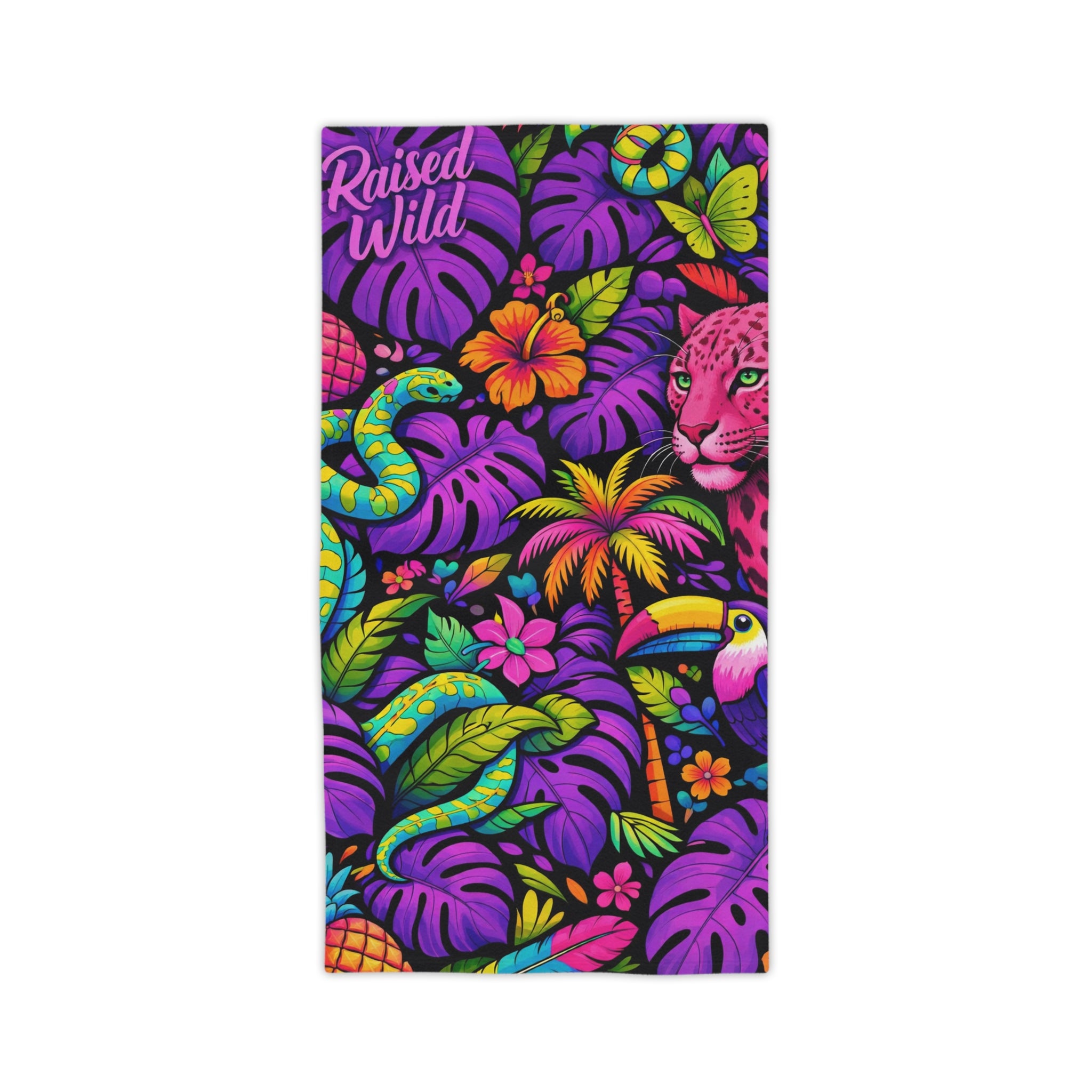 Paradise Jungle Beach Towel