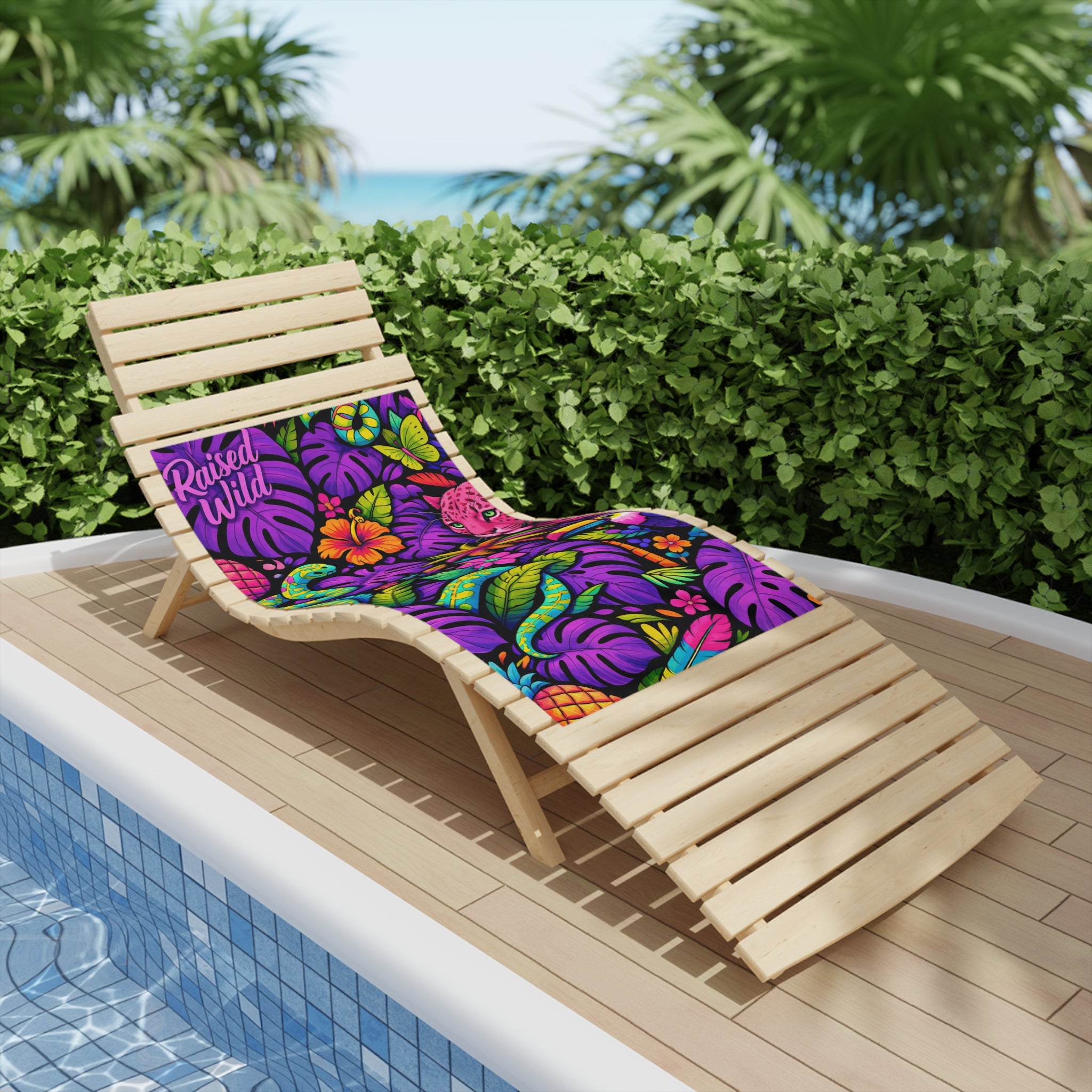 Paradise Jungle Beach Towel