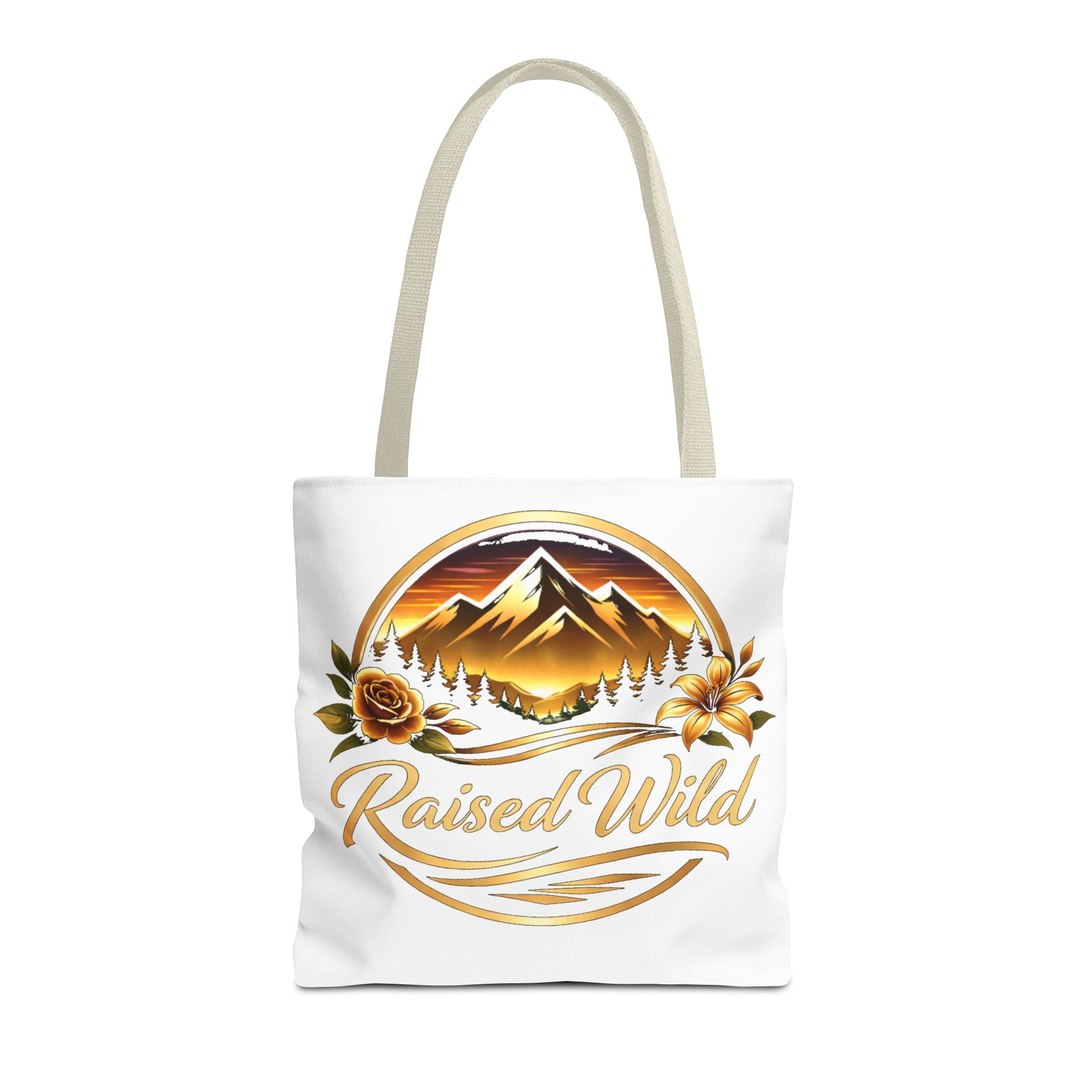 Bold Raised Wild Tote Bag — Beach & Grocery Carry-All
