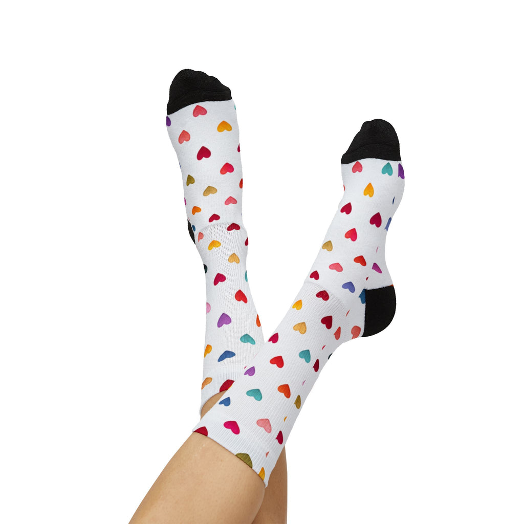 Wild Heart  Socks — Colourful Fun, Free & Happy Design