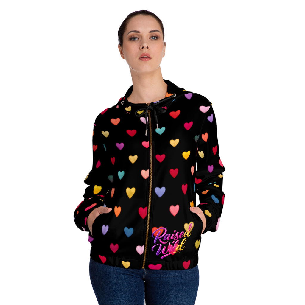 Wild Hearts Women’s Full-Zip Hoodie