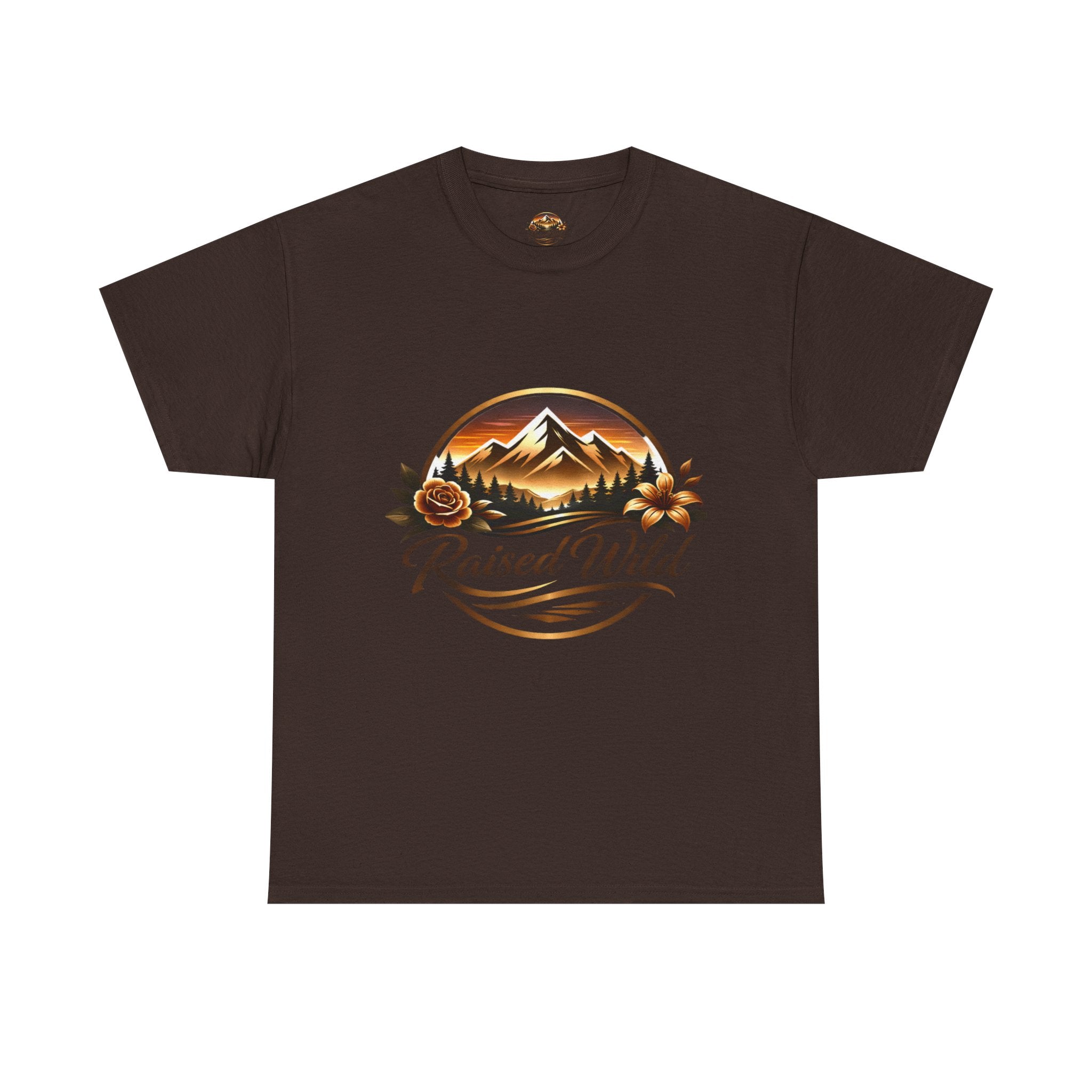 Raised Wild Core Tee — Graphic Men's T-Shirt with 'Raised Wild' Design