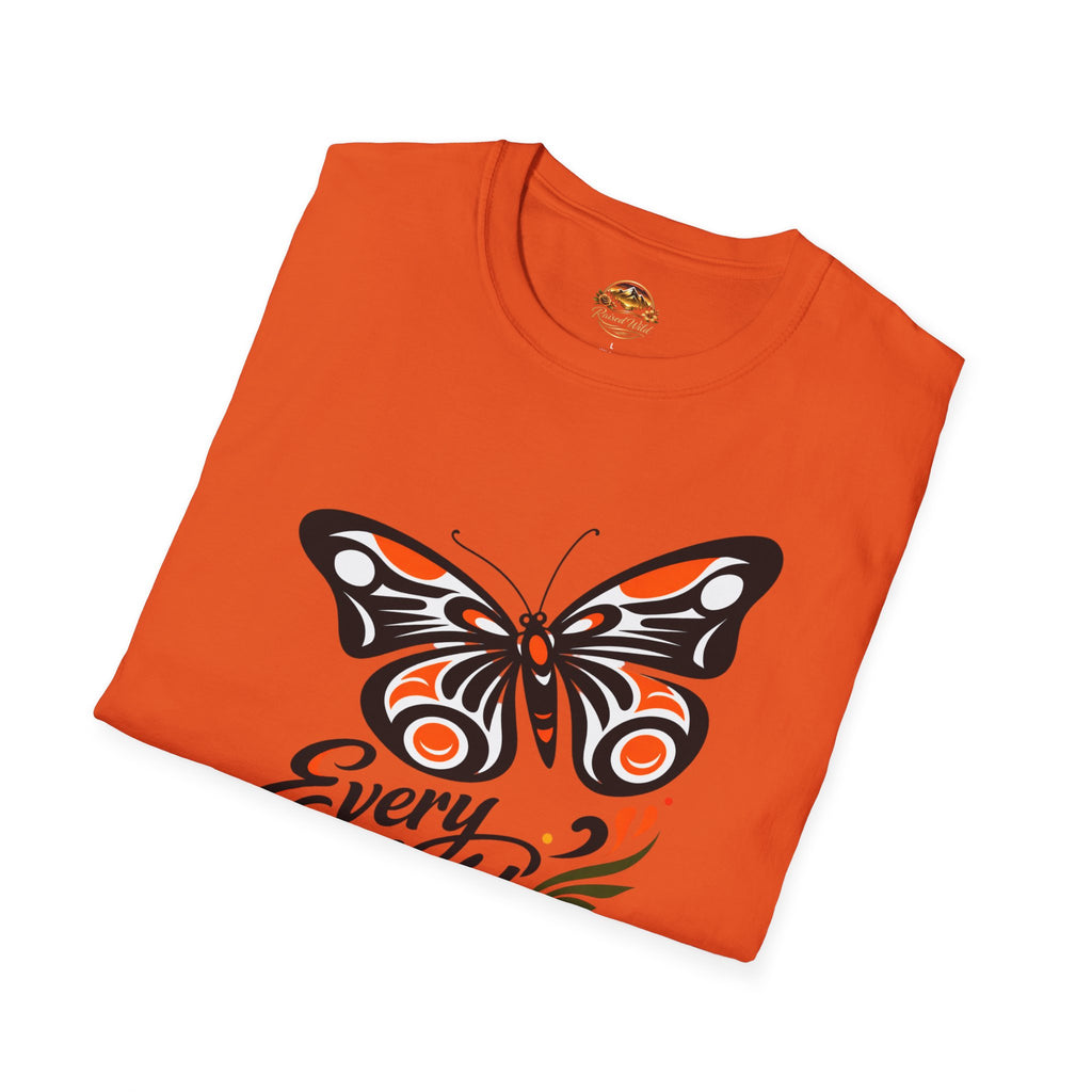 Every Child Matters T-Shirt — Orange Butterfly Indigenous Awareness Tee
