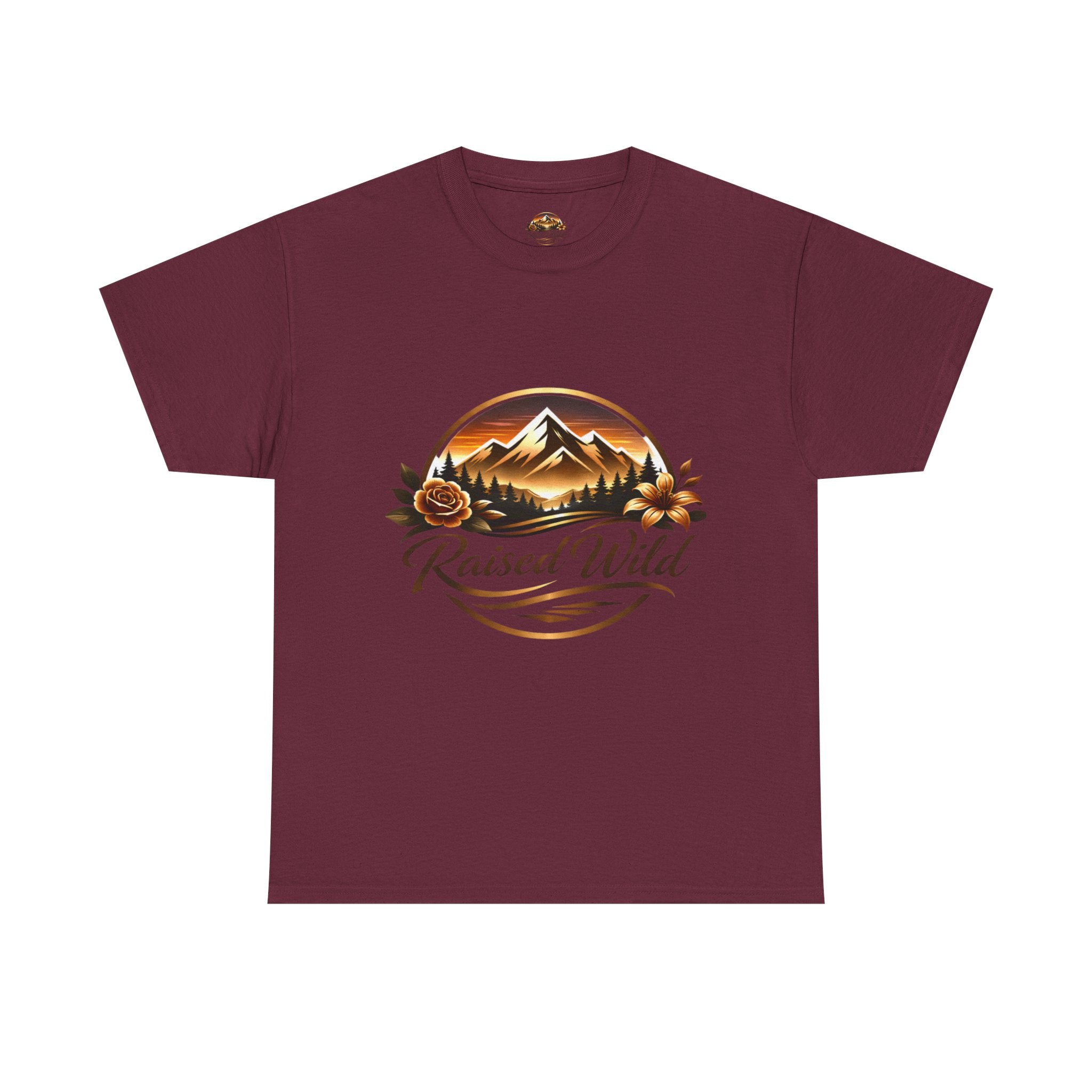 Raised Wild Core Tee — Graphic Men's T-Shirt with 'Raised Wild' Design