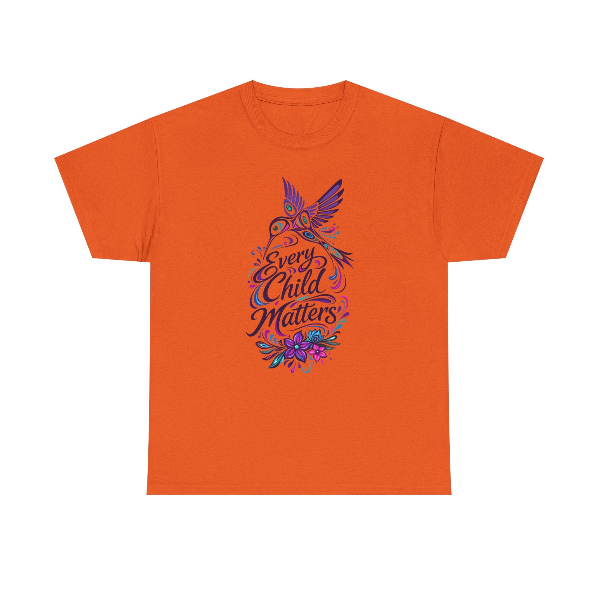 Every Child Matters Hummingbird Tee — Awareness T-Shirt for Indigenous Rights
