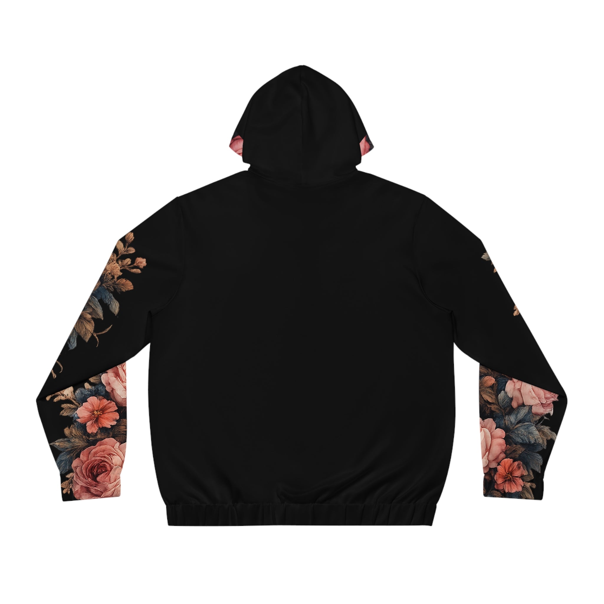 Midnight Bloom Full-Zip Hoodie