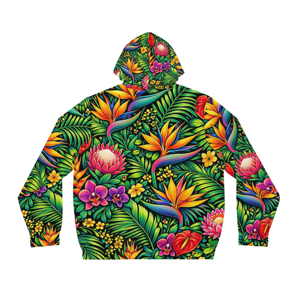 Island Voltage Hoodie — Bright, Comfy, Free & Happy Full‑Zip