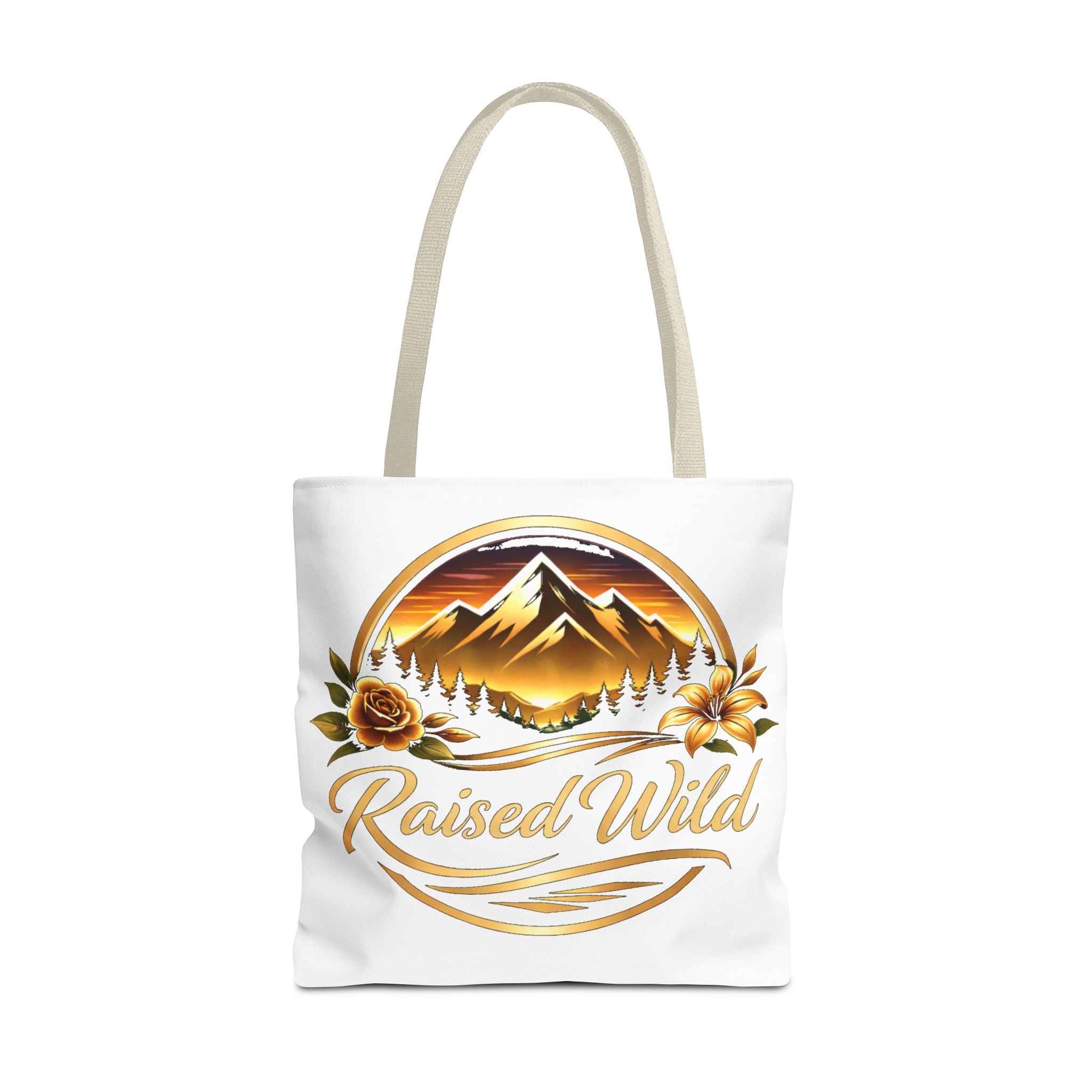 Bold Raised Wild Tote Bag — Beach & Grocery Carry-All