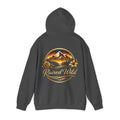 Raised Wild Hoodie — 'Wild State of Mind' Mountain Graphic Hooded Sweatshirt