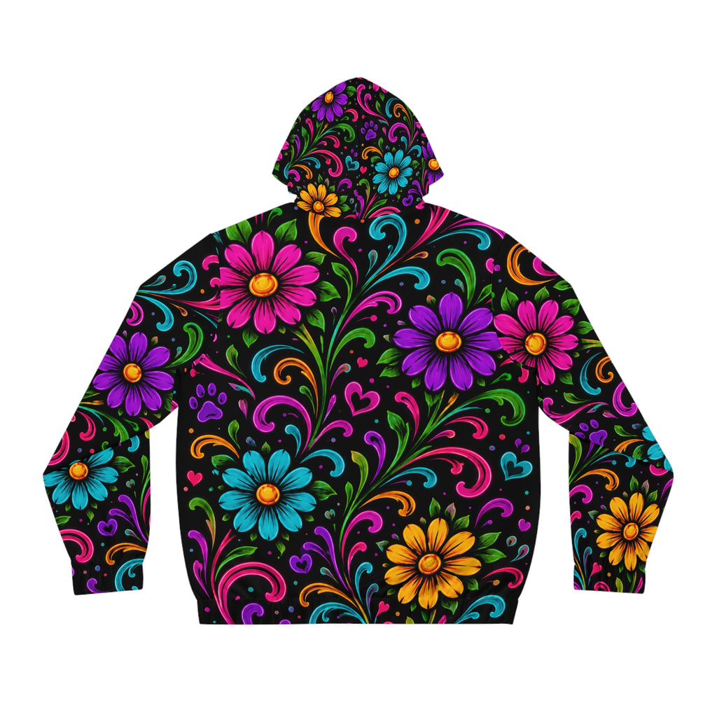 Electric Bloom Hoodie