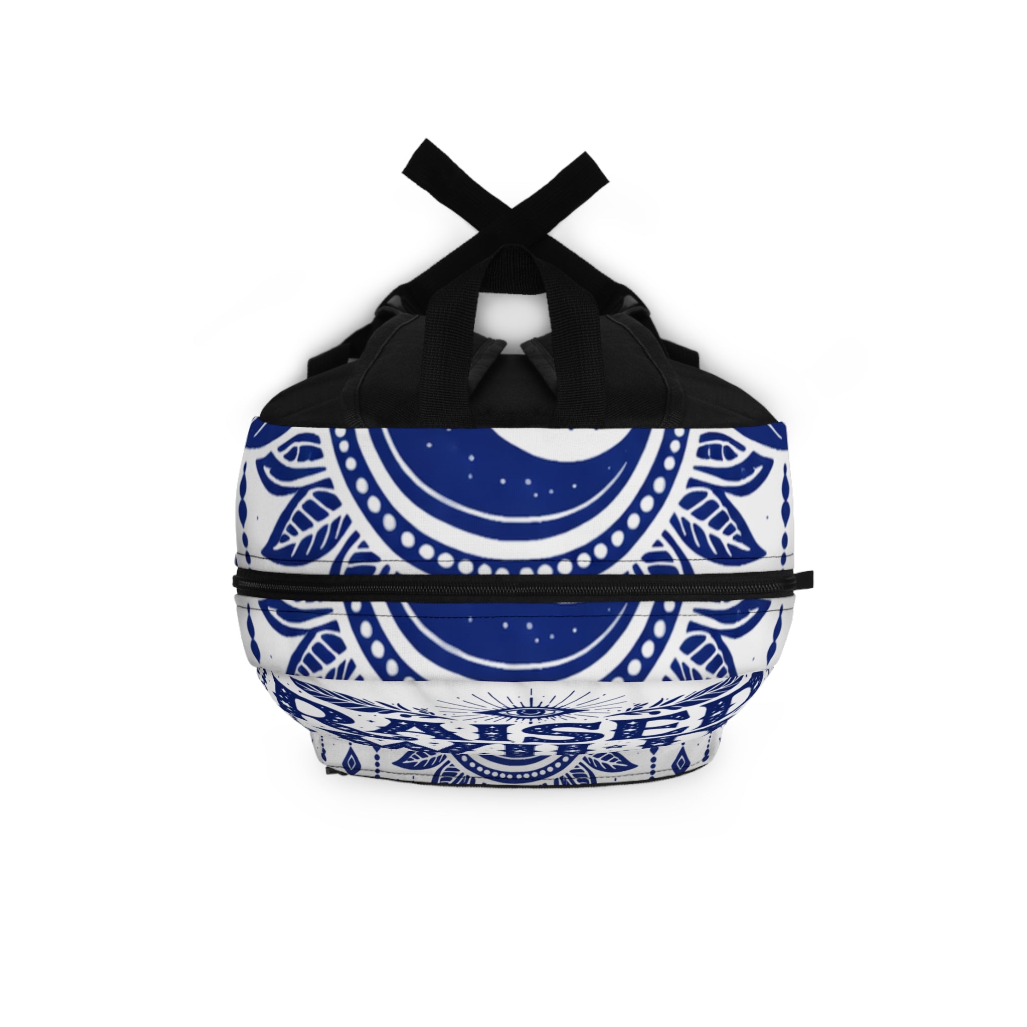 Wild Boho Moon Backpack — Raised Moon Graphic