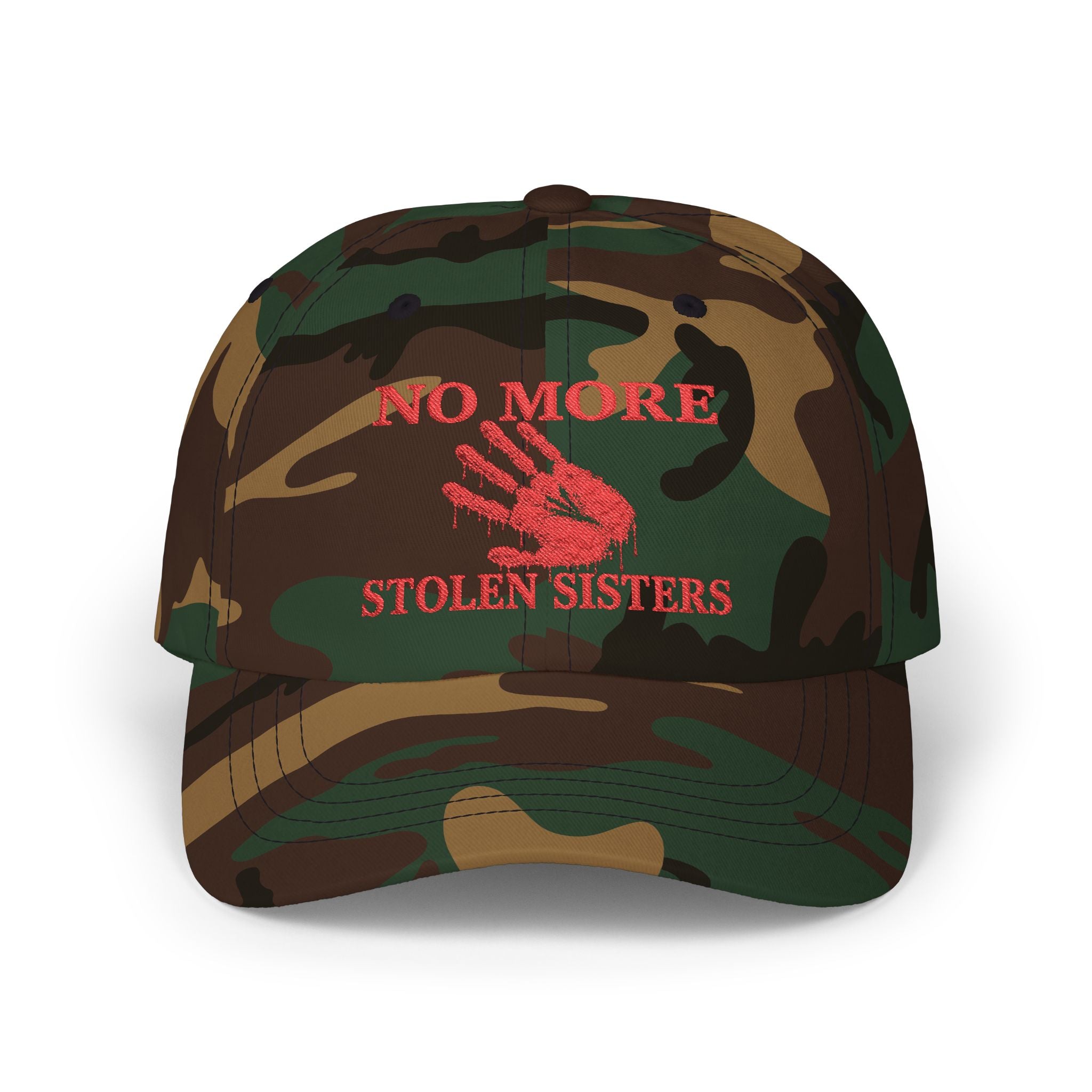 MMIWG2S+ No More Stolen Sisters Cap | Missing and Murdered Indigenous Women Message
