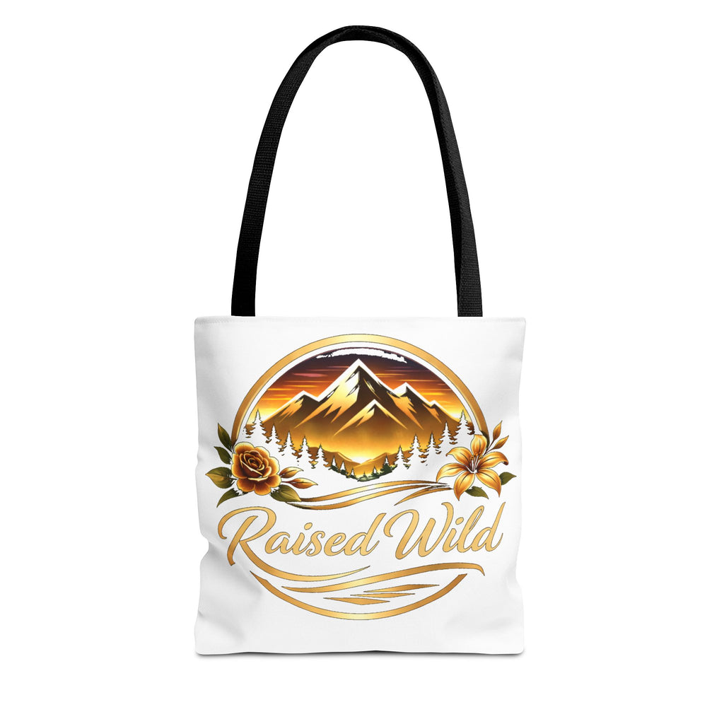 Bold Raised Wild Tote Bag — Beach & Grocery Carry-All