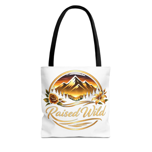 Bold Raised Wild Tote Bag — Beach & Grocery Carry-All