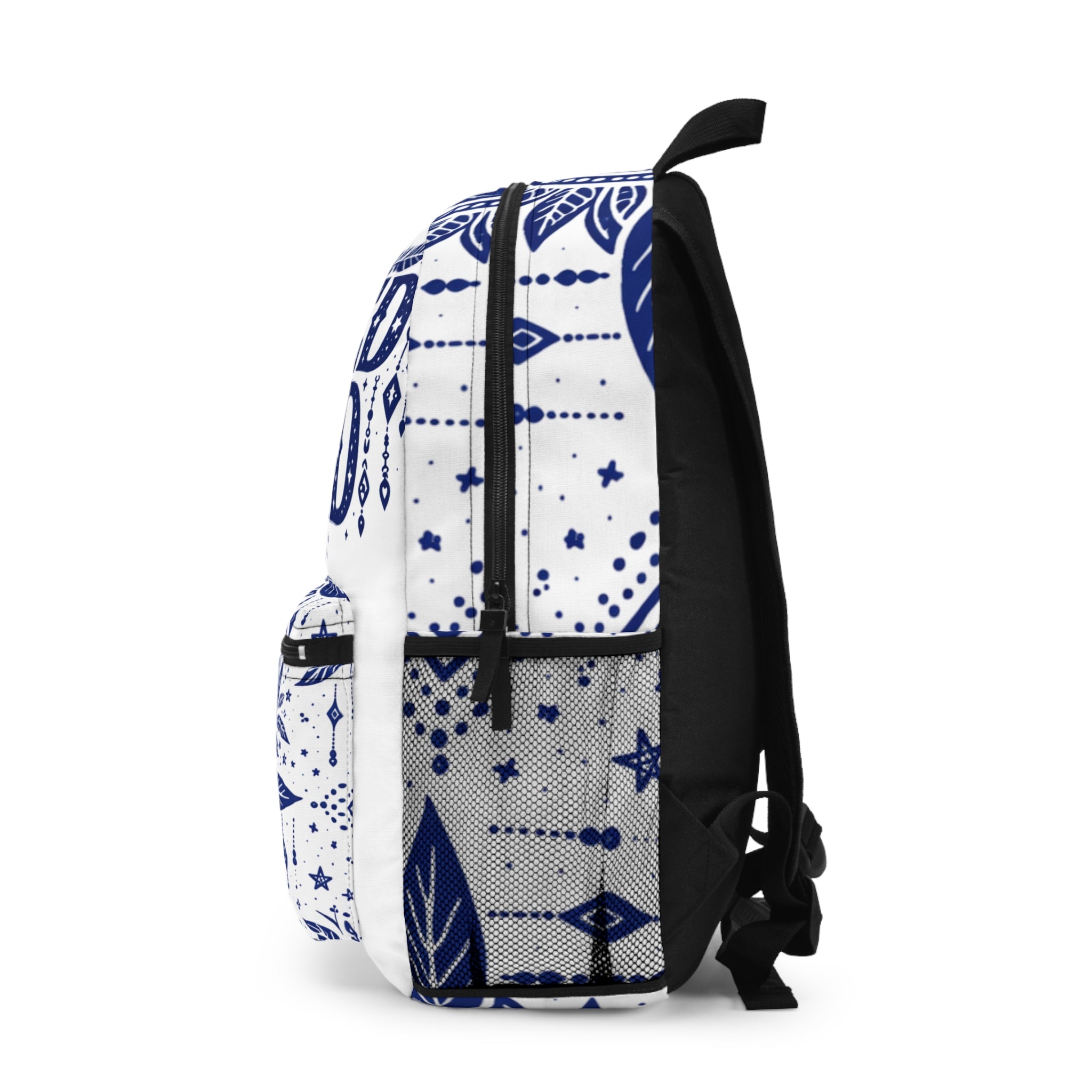 Wild Boho Moon Backpack — Raised Moon Graphic