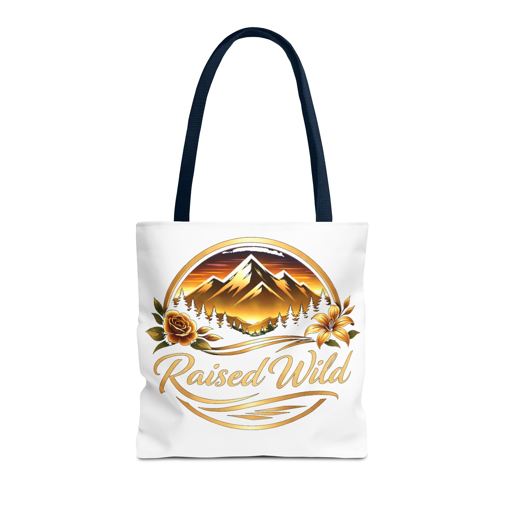 Bold Raised Wild Tote Bag — Beach & Grocery Carry-All