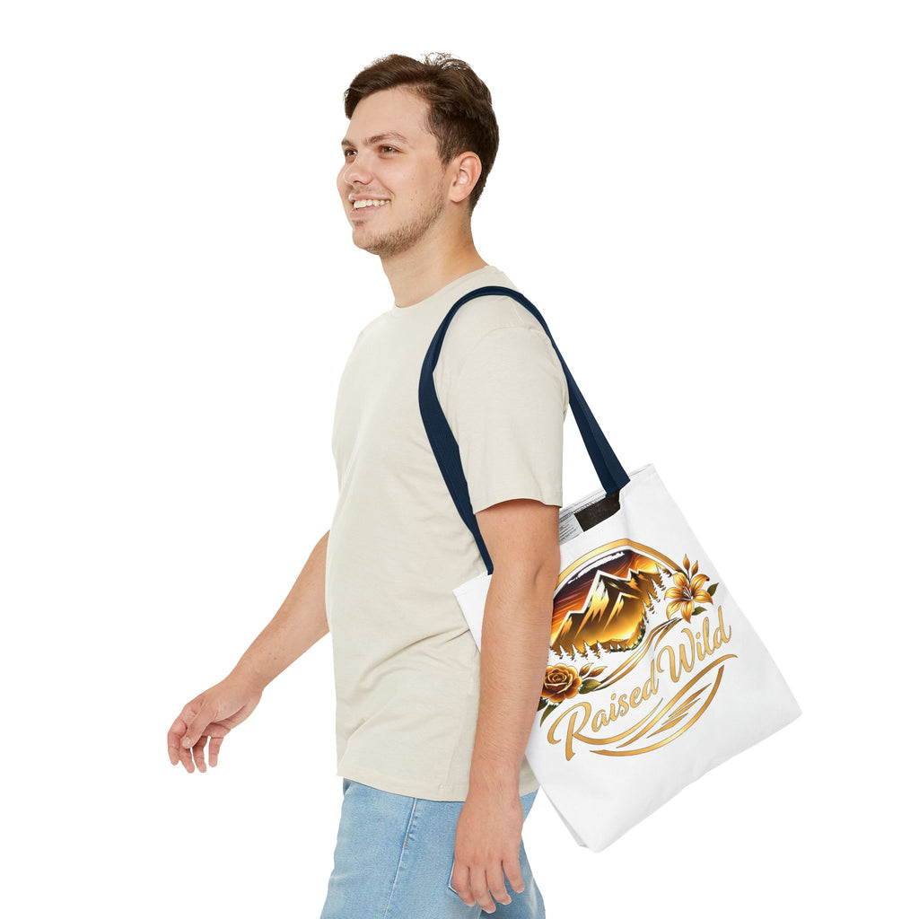 Bold Raised Wild Tote Bag — Beach & Grocery Carry-All