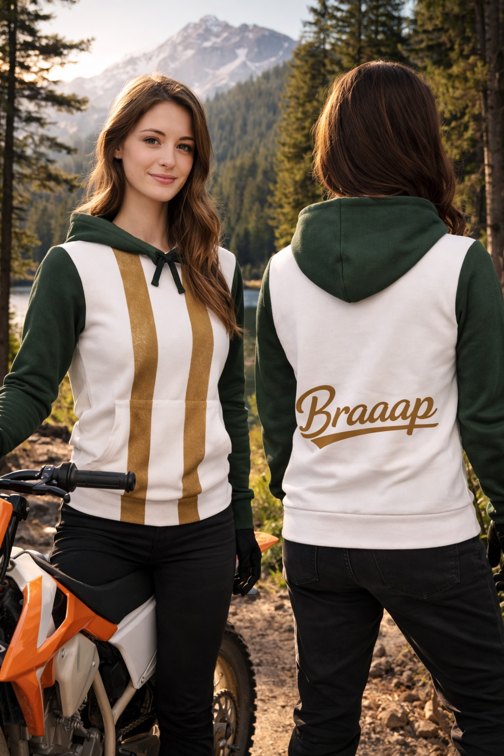 Braaaap Society Athletic Hoodie
