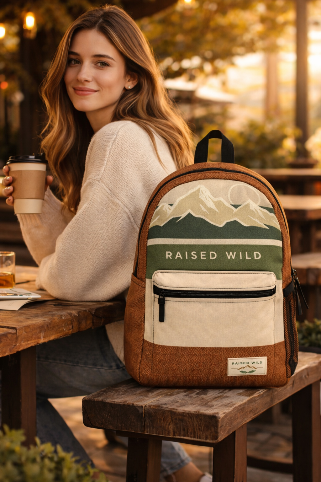 Ember Ridge Hiking & City Backpack — Durable, Trendy Everyday Daypack