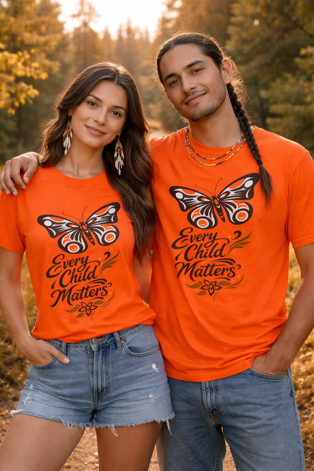 Every Child Matters Butterfly T-Shirt