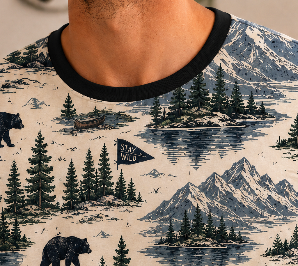 Cabin Fever Long Pajama Set — Cozy Sleepwear