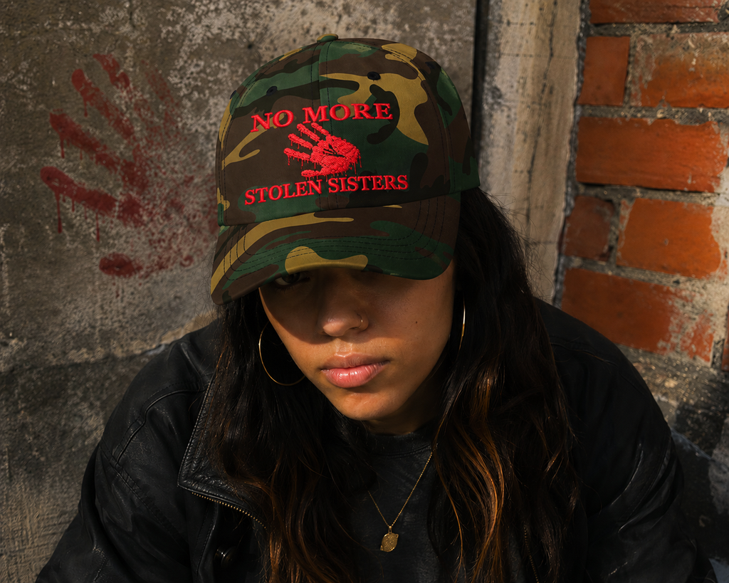 MMIWG2S+ No More Stolen Sisters Cap | Missing and Murdered Indigenous Women Message