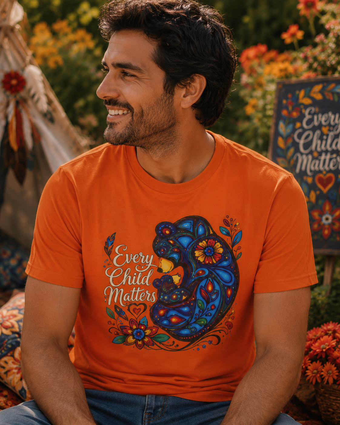 Mama Bear and Baby Bear Tee | Every Child Matters