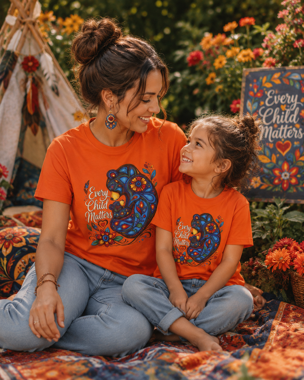 Mama Bear and Baby Bear Tee | Every Child Matters