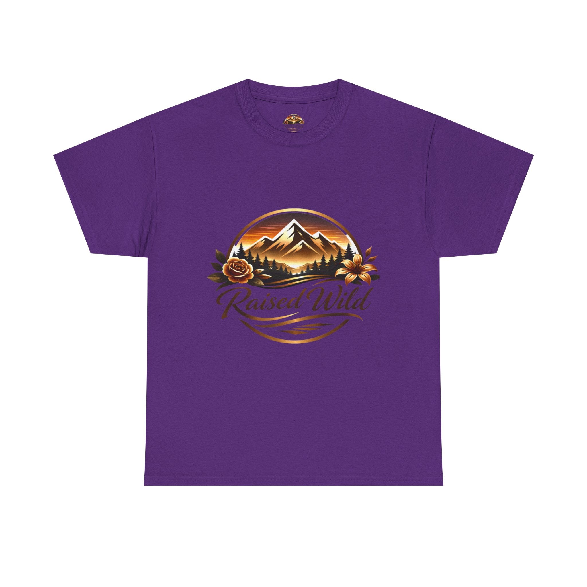 Raised Wild Core Tee — Graphic Men's T-Shirt with 'Raised Wild' Design
