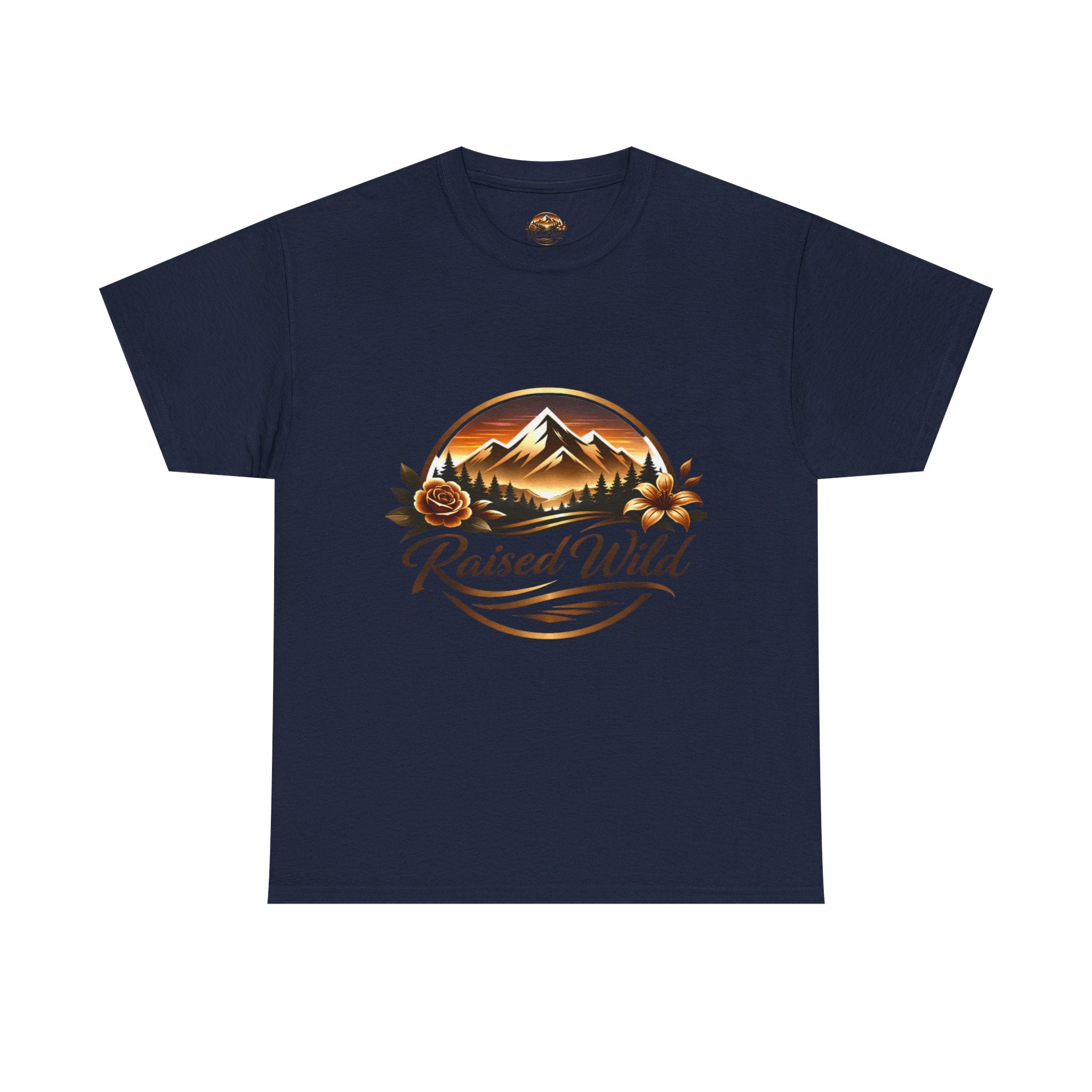 Raised Wild Core Tee — Graphic Men's T-Shirt with 'Raised Wild' Design