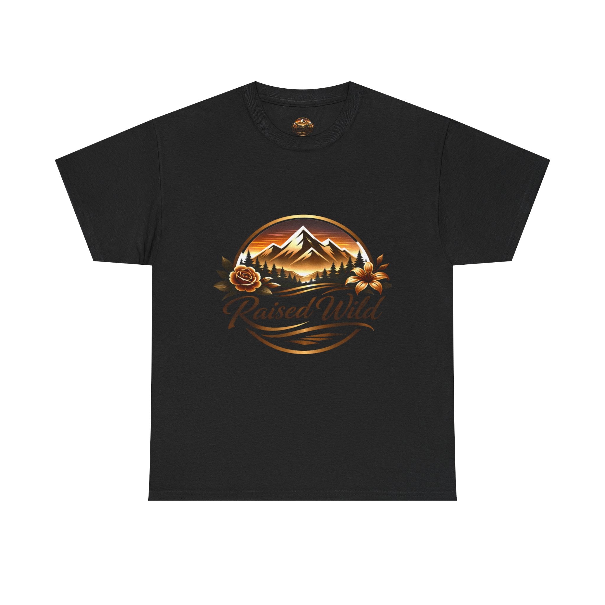 Raised Wild Core Tee — Graphic Men's T-Shirt with 'Raised Wild' Design
