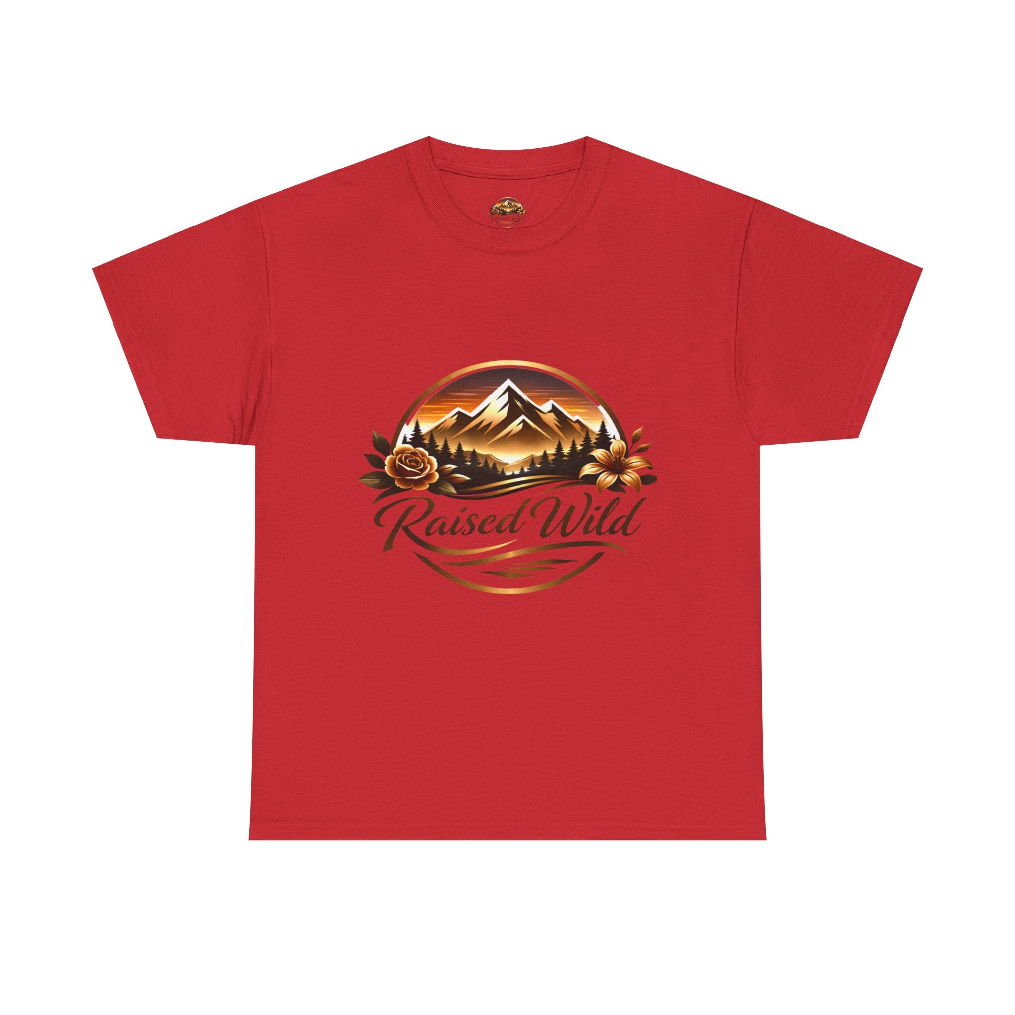 Raised Wild Core Tee — Graphic Men's T-Shirt with 'Raised Wild' Design