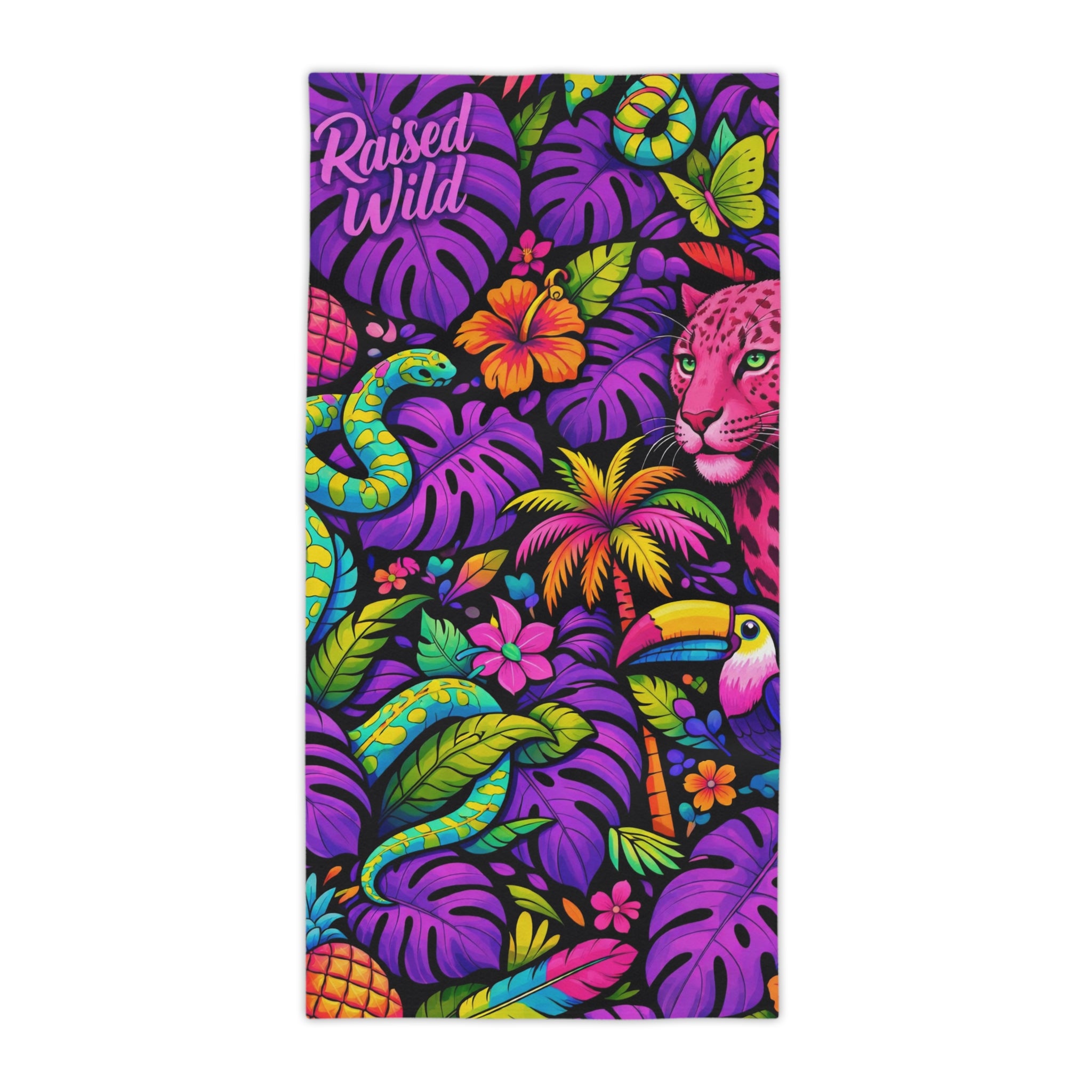 Paradise Jungle Beach Towel