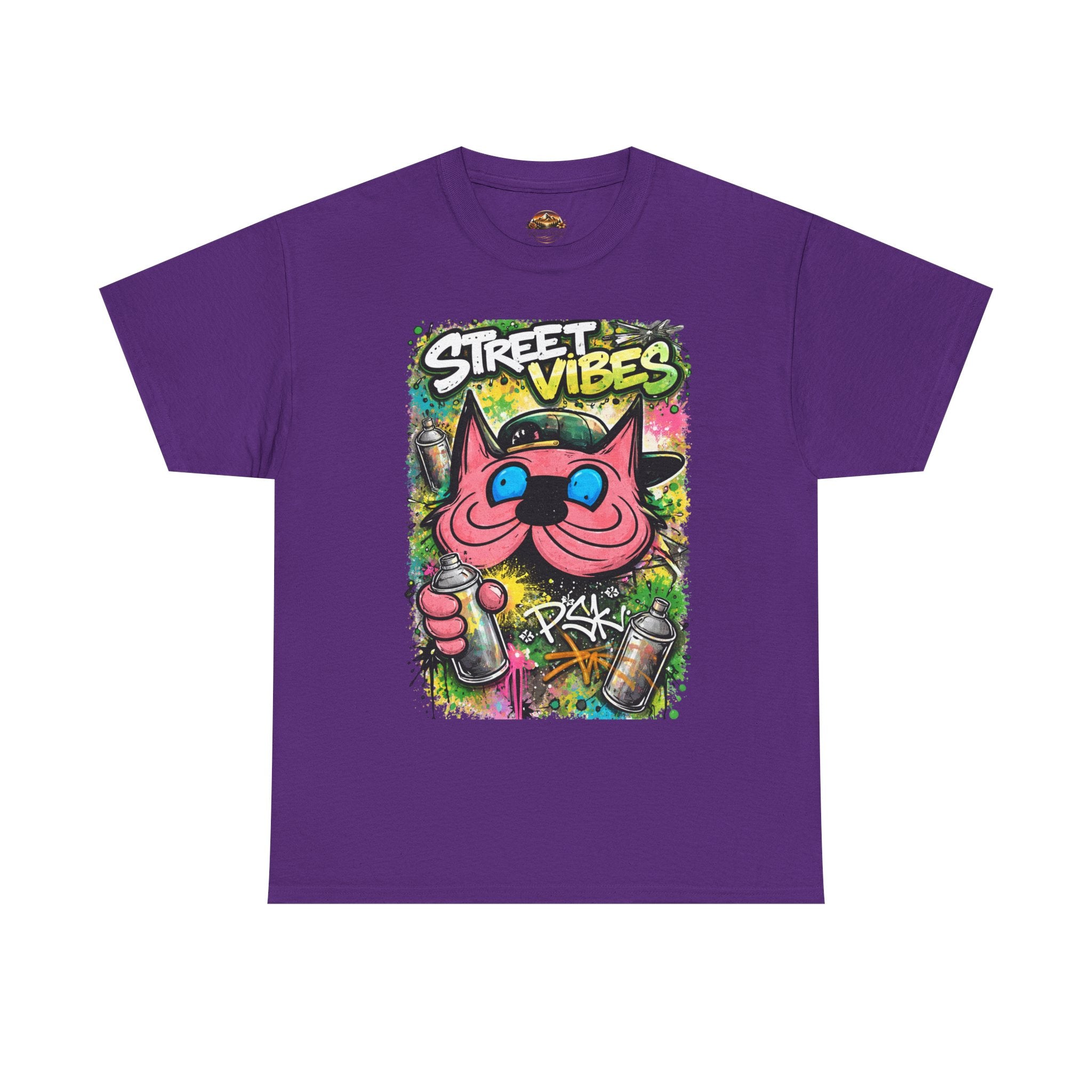 Street Vibes Graffiti Cat T-Shirt