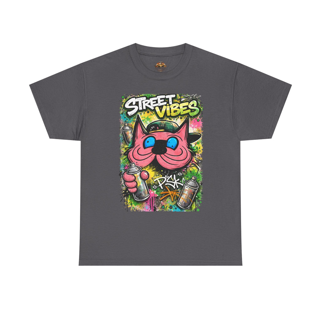 Street Vibes Graffiti Cat T-Shirt