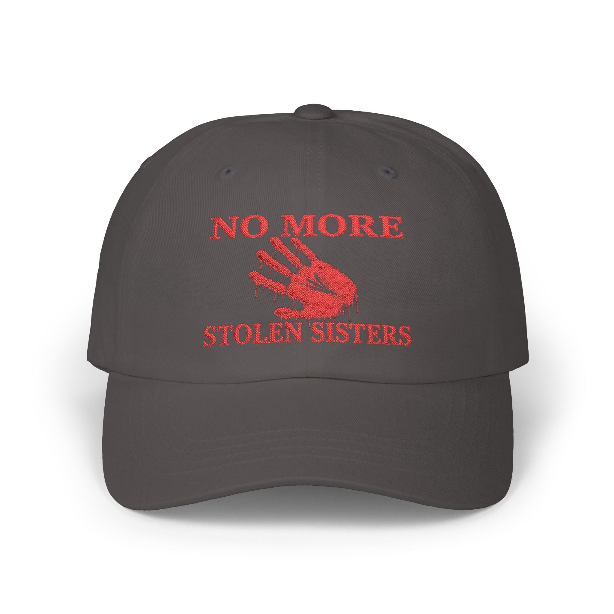 MMIWG2S+ No More Stolen Sisters Cap | Missing and Murdered Indigenous Women Message