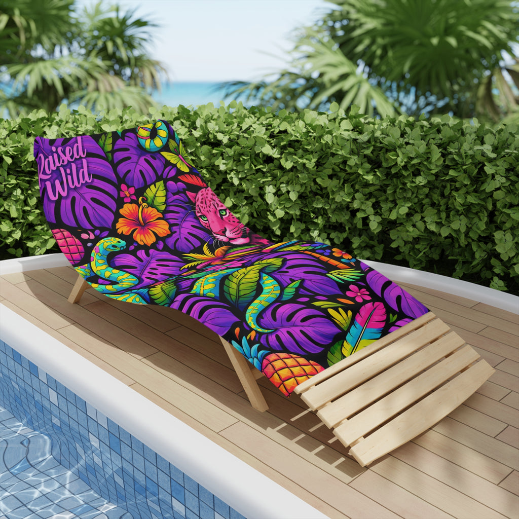 Paradise Jungle Beach Towel
