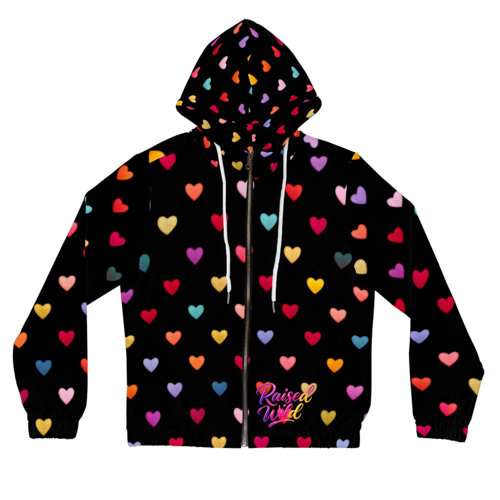 Wild Hearts Women’s Full-Zip Hoodie