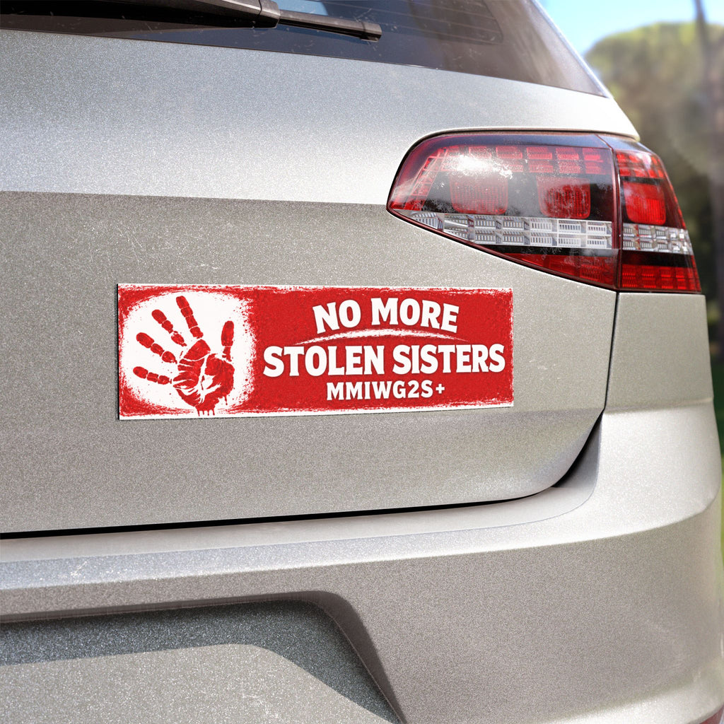 No More Stolen Sisters MMIWG2S+ Car Magnet