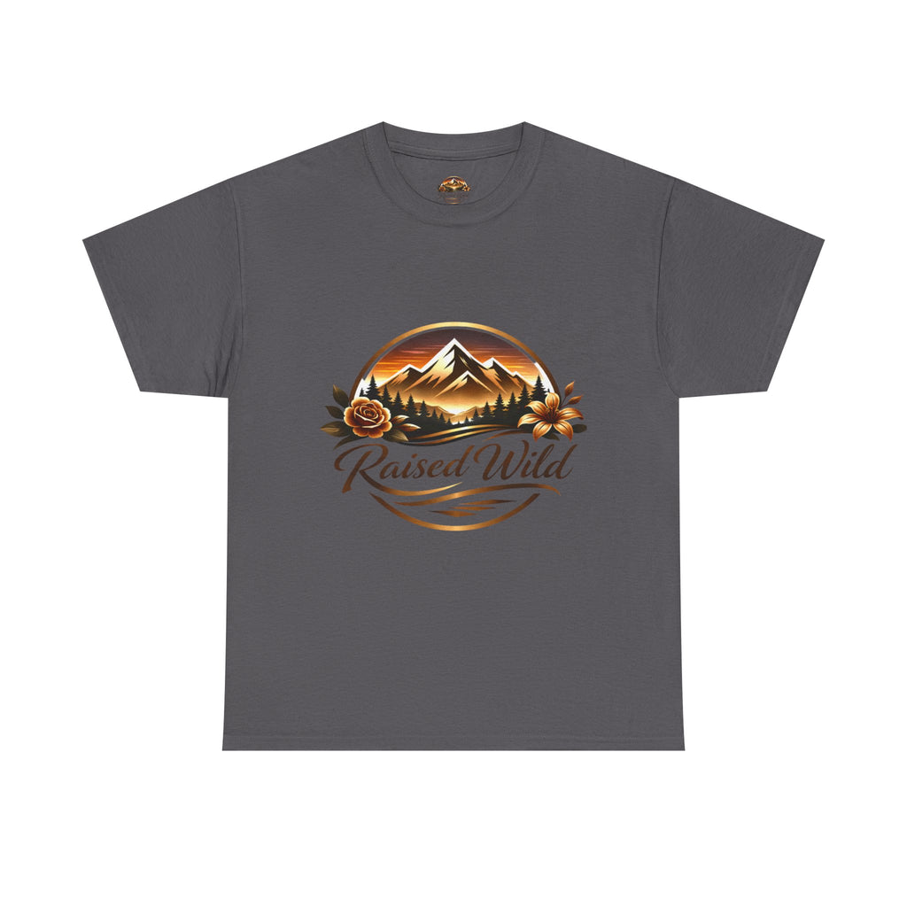 Raised Wild Core Tee — Graphic Men's T-Shirt with 'Raised Wild' Design