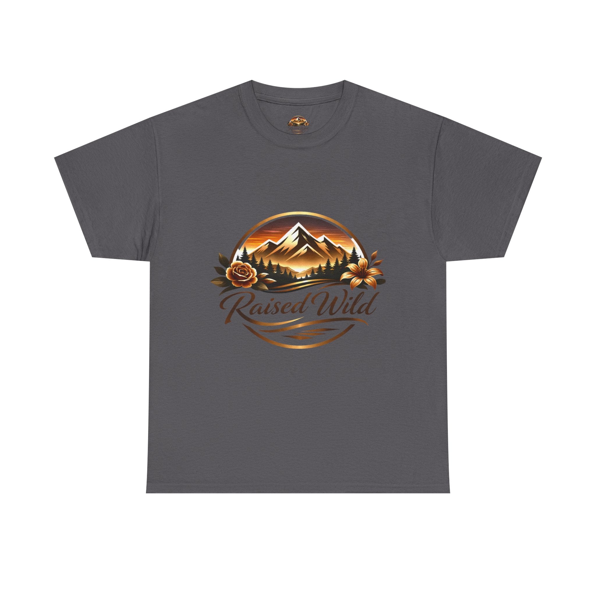 Raised Wild Core Tee — Graphic Men's T-Shirt with 'Raised Wild' Design