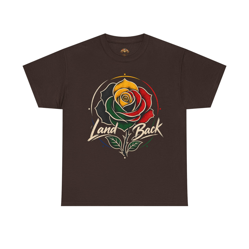 Land Back T-Shirt — 'Land Back: More Than Words' Indigenous Stewardship Tee